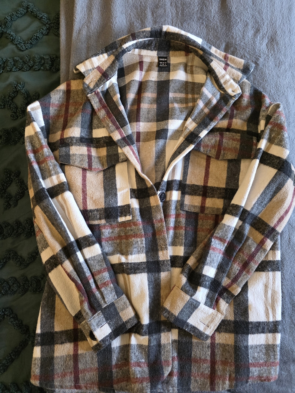 Shein Plaid Shacket